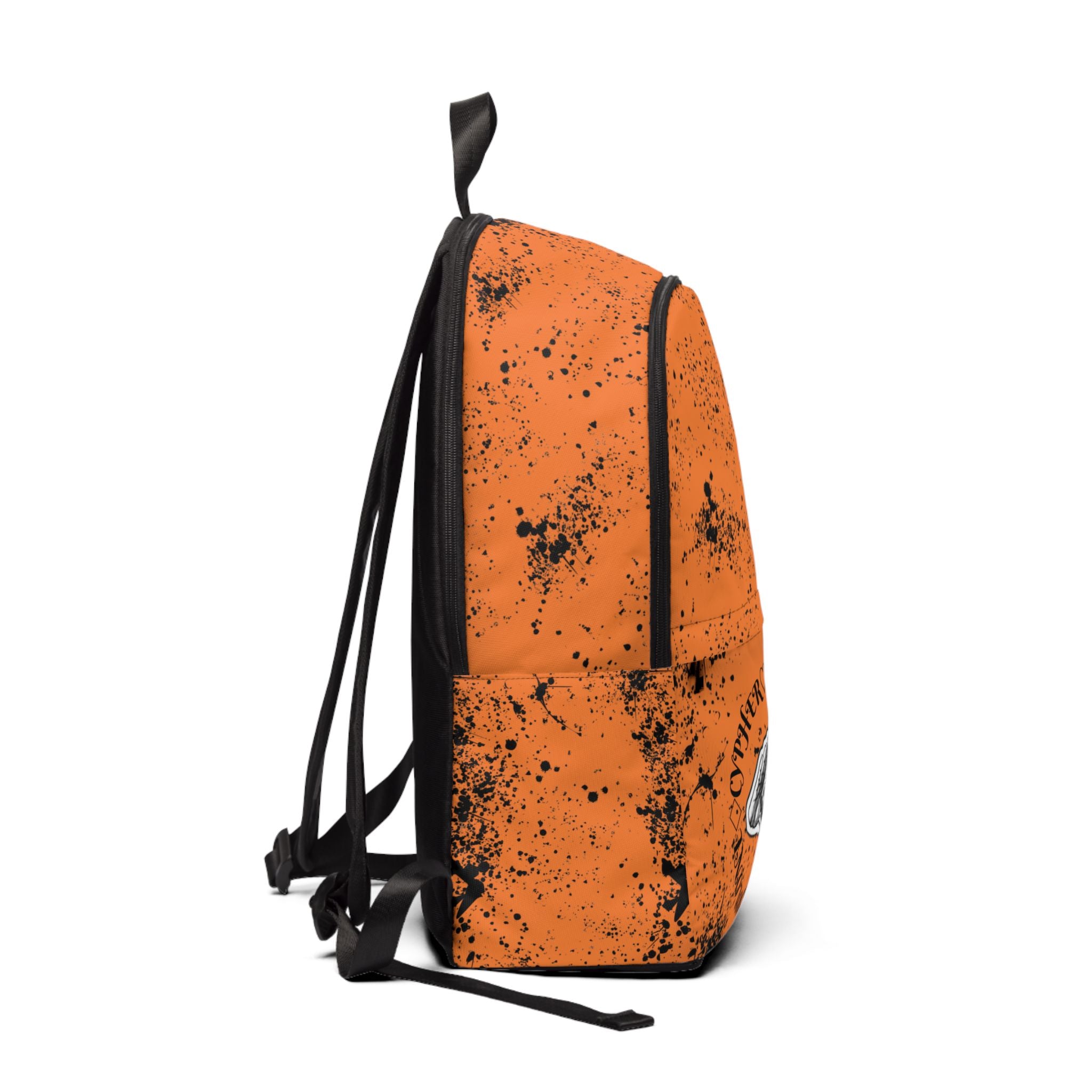 Trap sack orange fade book bag