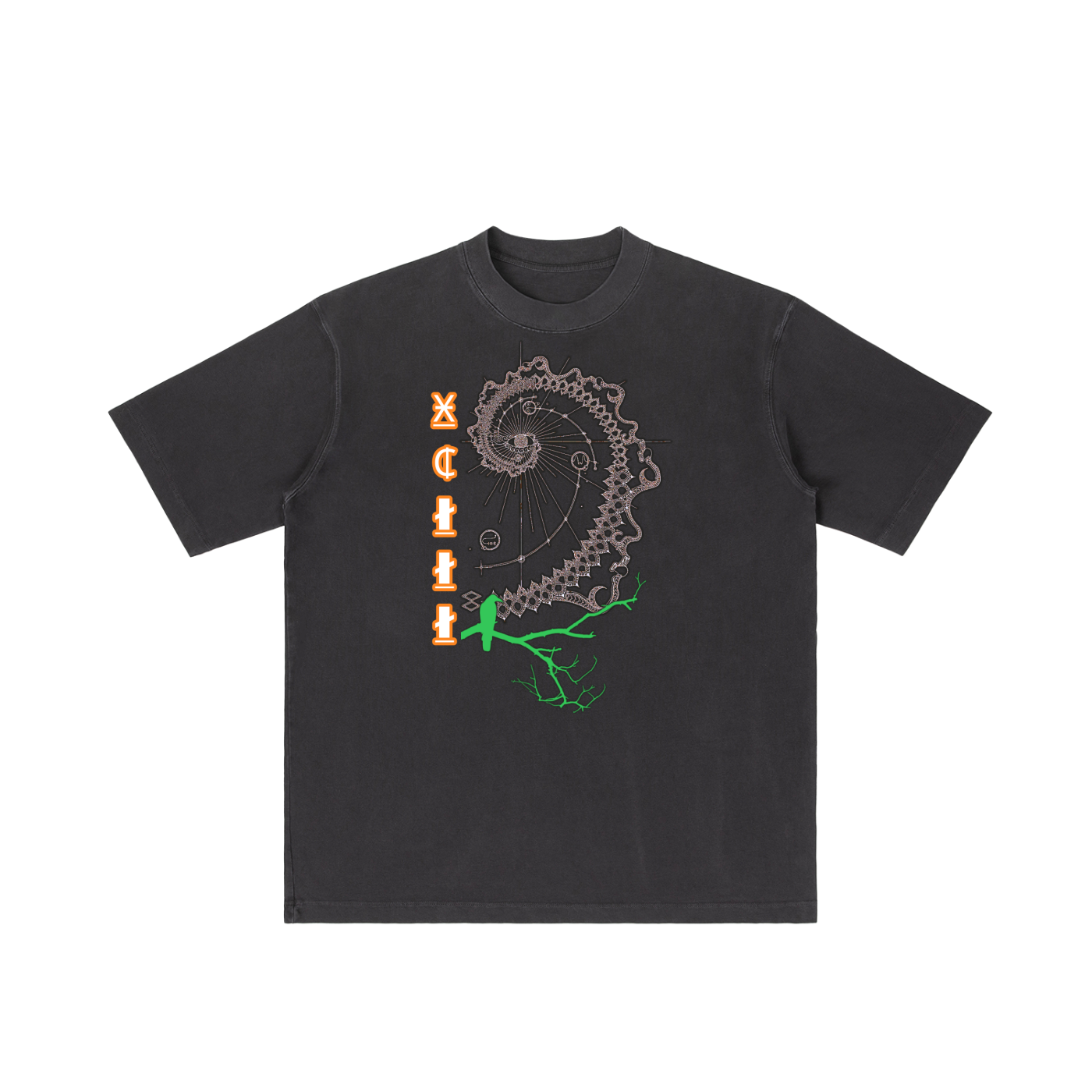 Vintage Wash Drop Shoulder T-shirt